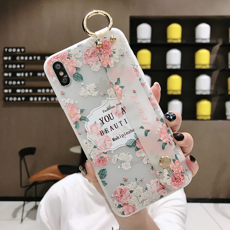 SoCouple для huawei P30 P20 Pro mate 30 Lite 10 20 pro Nova 3i 5i Pro Honor 10 20 чехол для телефона мягкий чехол из ТПУ с ремешком на запястье