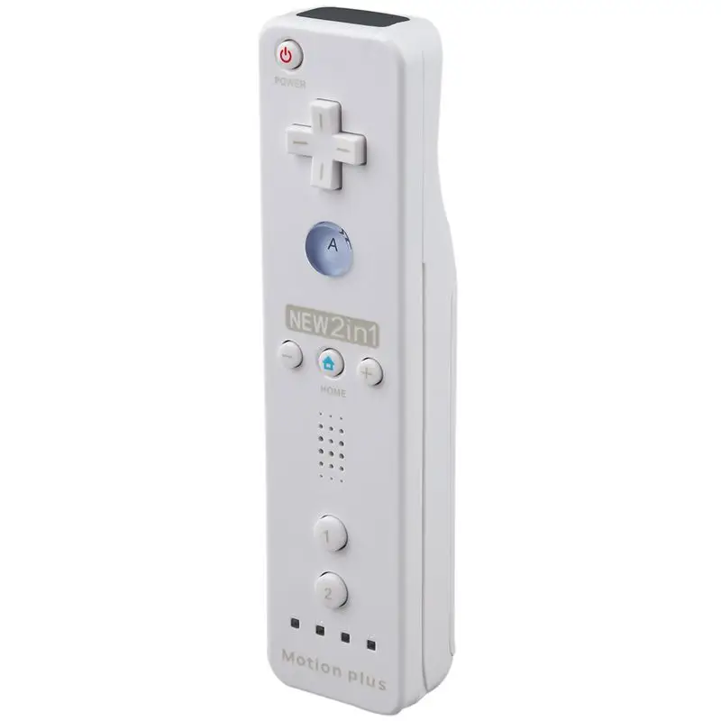 Пульт дистанционного управления для WII CON MOTION PLUS интегрированный белый |