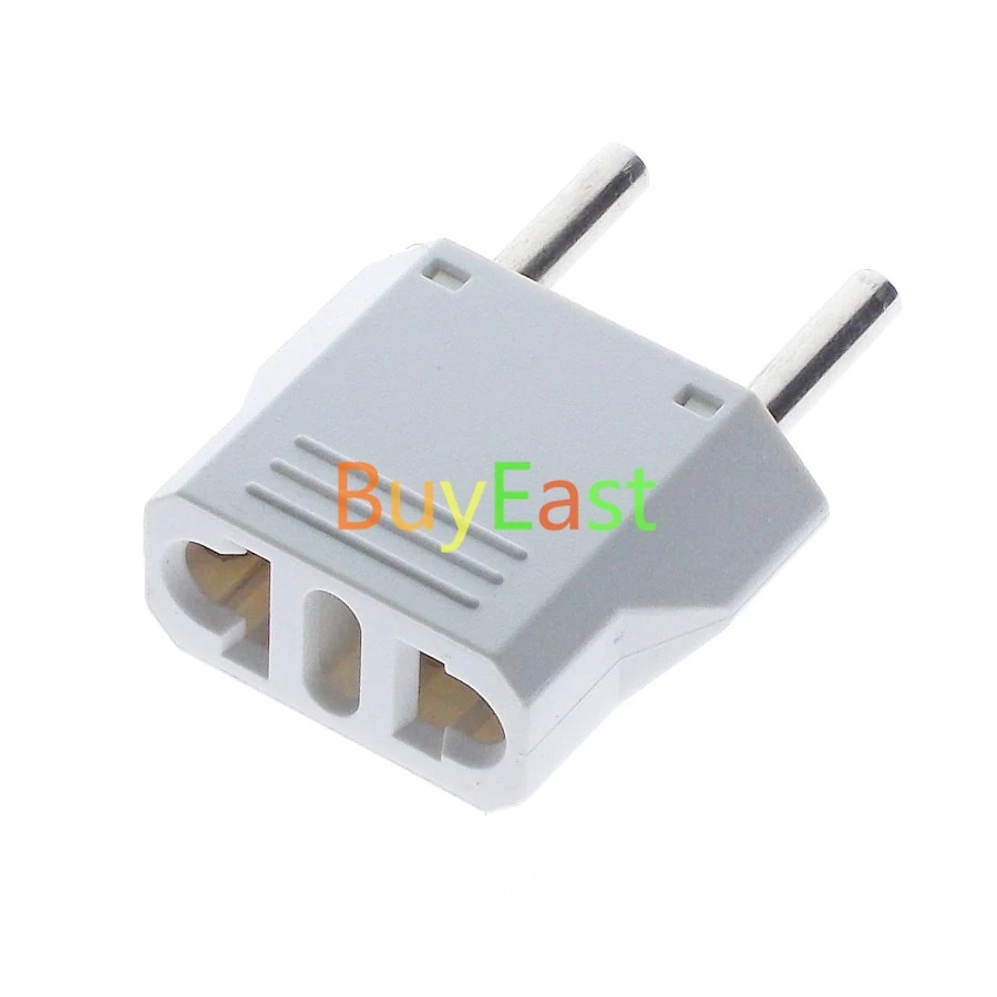 Бесплатная доставка 12 шт. вилка европейского стандарта CEE 7/16 типа C переходник для