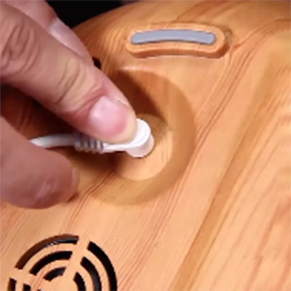 Ароматерапевтический диффузор для эфирного масла с древесным лицевым покрытием