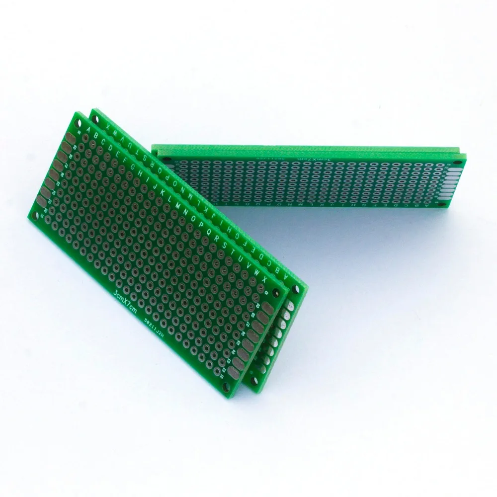 MCIGICM 3000 шт. двухсторонний Прототип PCB diy универсальная печатная плата 3x7 см |