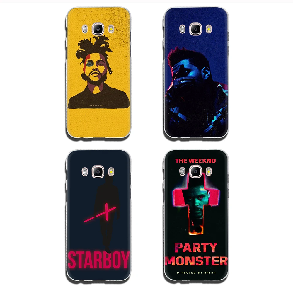 Жесткий чехол Weeknd Singer для Samsung Galaxy J6 J5 J1 J2 J3 J7 2017 2016 2015 Prime Версия ЕС | Мобильные