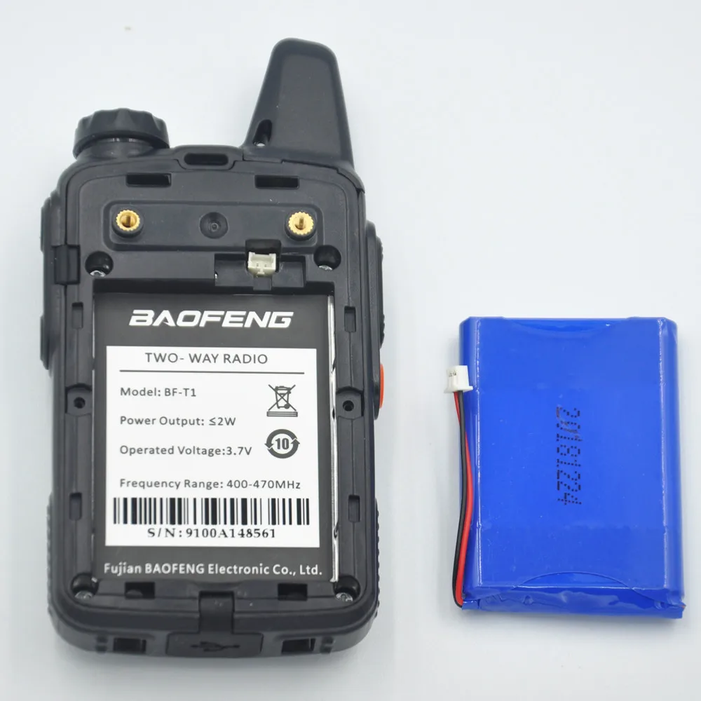 10 шт. новый дизайн BaoFeng мини BF T1 UHF 400 470 МГц Ручной двухсторонний радио/рация
