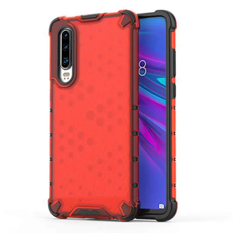 Чехол в виде сот для Huawei P30 Pro Lite Mate20 чехол телефона Y6 Y7 Y9 2019 Honor 8X | Мобильные