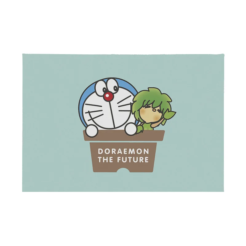 2 шт. студент Doraemon коврики Водонепроницаемая скатерть накладка с рисунками из мультфильмов столовые коврики подставки 45X30 см