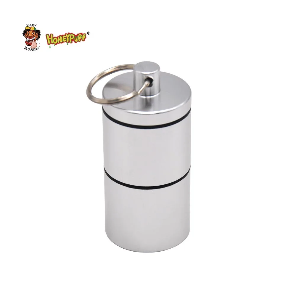 HONEYPUFF Stash Jar-герметичный устойчивый к запаху алюминиевый контейнер с 2 слоями для специй чехол для табака "вы можете собрать его самостоятельно"
