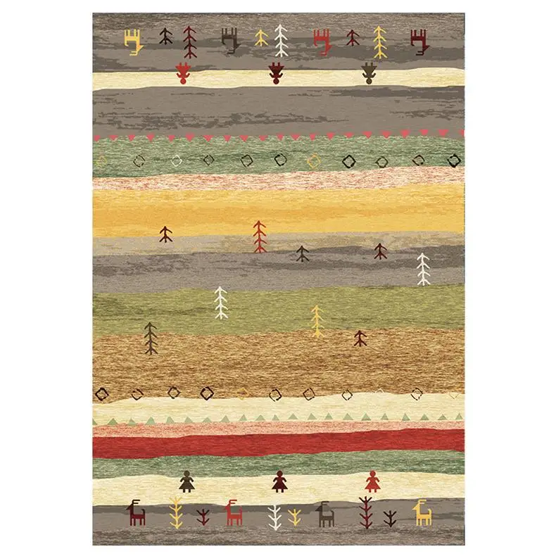 Indian Style Carpets For Living Room Nordic Morocco Carpet Bedroom Sofa Coffee Table Rug Study Room Floor Mat Dining Room Rugs - Цвет: 7