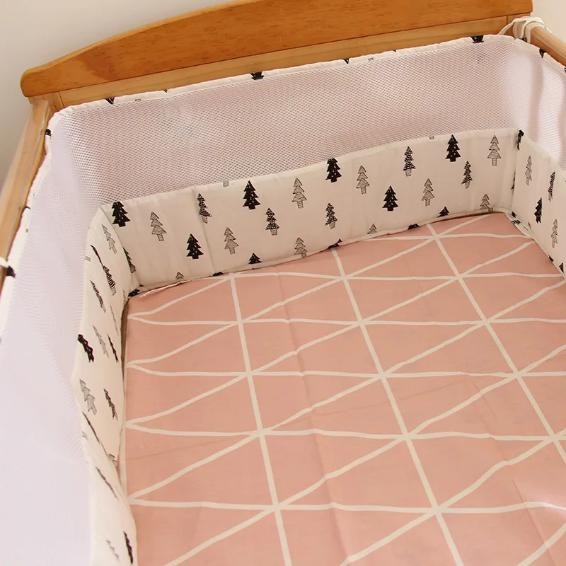 Обувь с дышащей сеткой кроватки Бамперы для автомобиля Пеленальные