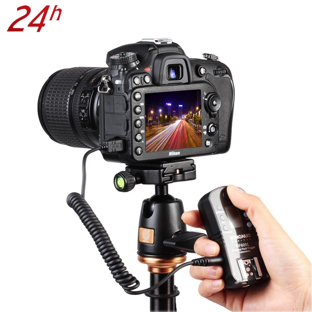 Оригинальный беспроводной триггер вспышки YONGNUO RF 605 RF605C 605C RF605 C для камеры Can * n