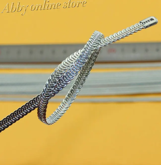 6 шт. корсет для костей 5 мм 12 см|spiral steel boning|sewing suppliessteel spiral boning |