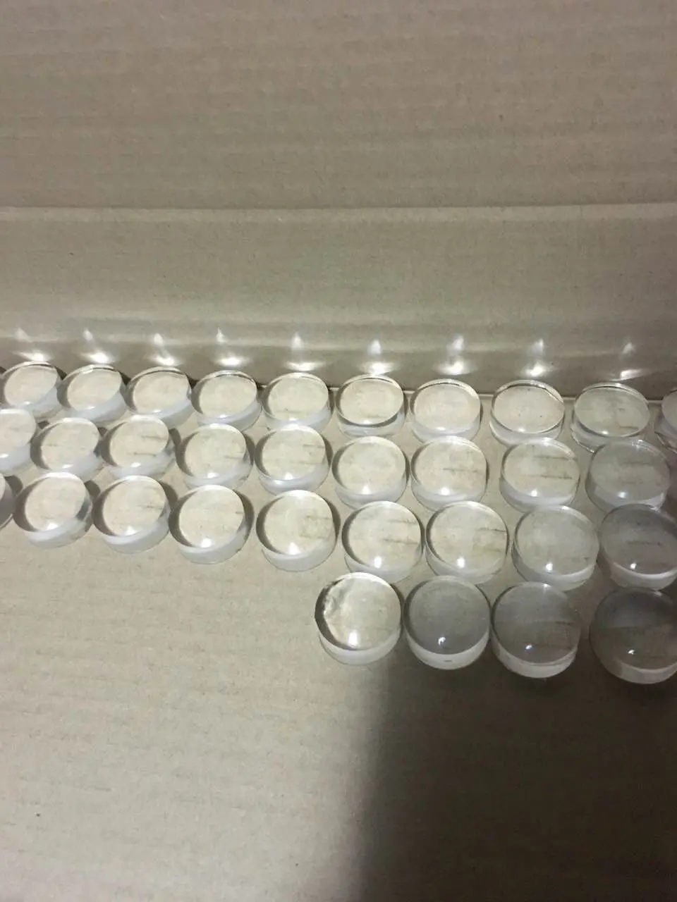 Оптовая продажа 2016 ногтей прозрачный Желейный штамп головка силиконовая