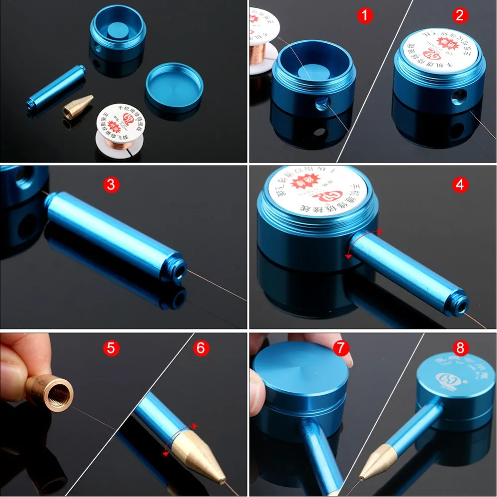 Соединительная проволока DIYFIX для iPhone Fingerprinter Senso Box с 0 02 мм воздушной линией