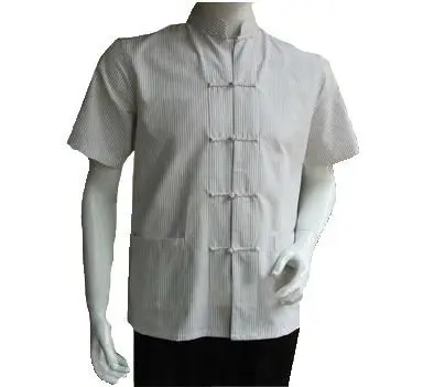 Костюм Тан мужской грубой из хлопка рубашка с коротким рукавом традиционная