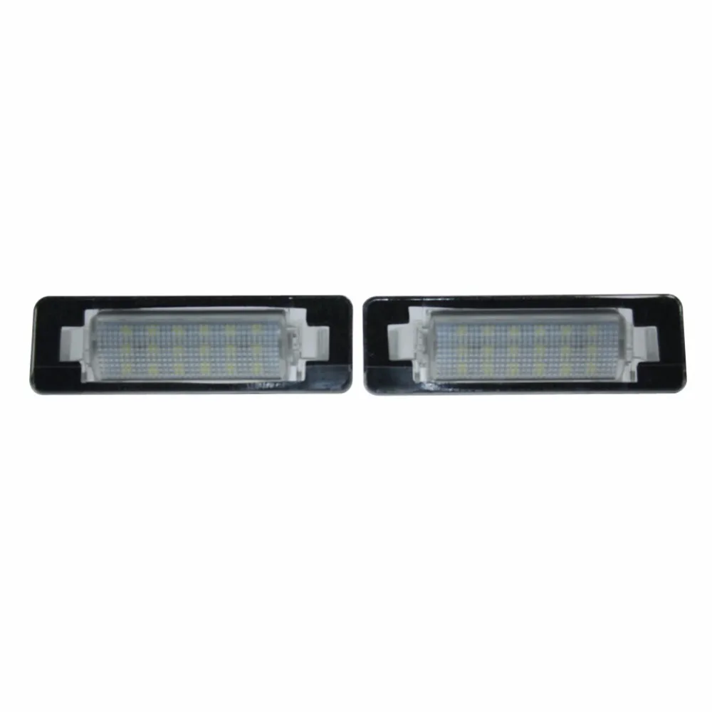 Подсветильник номерного знака для Mercedes Benz W210 W202 E300 E55 C230 C43 AMG Auto 18 LED без ошибок 3528