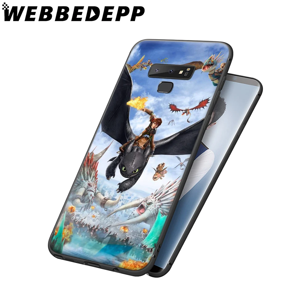 WEBBEDEPP How To Train Your Dragon Soft Case for Samsung Galaxy A3 A5 A6 Plus A7 A8 A9 J6 Cover | Мобильные телефоны и