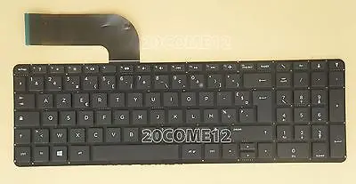 Для HP 17 f213nf f216nf f221nf f222nf f224nf Клавиатура FR Французский AZERTY Клавир Черный без