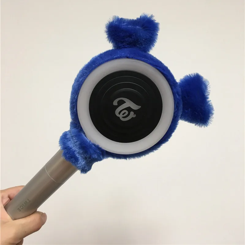 YOUPOP KPOP двухъядерный альбом CANDY BONG Z Light Stick, плюшевый чехол, крышка для головы, повязка на голову, световая палка, пальто, LU6745 - Цвет: Dark blue Cover