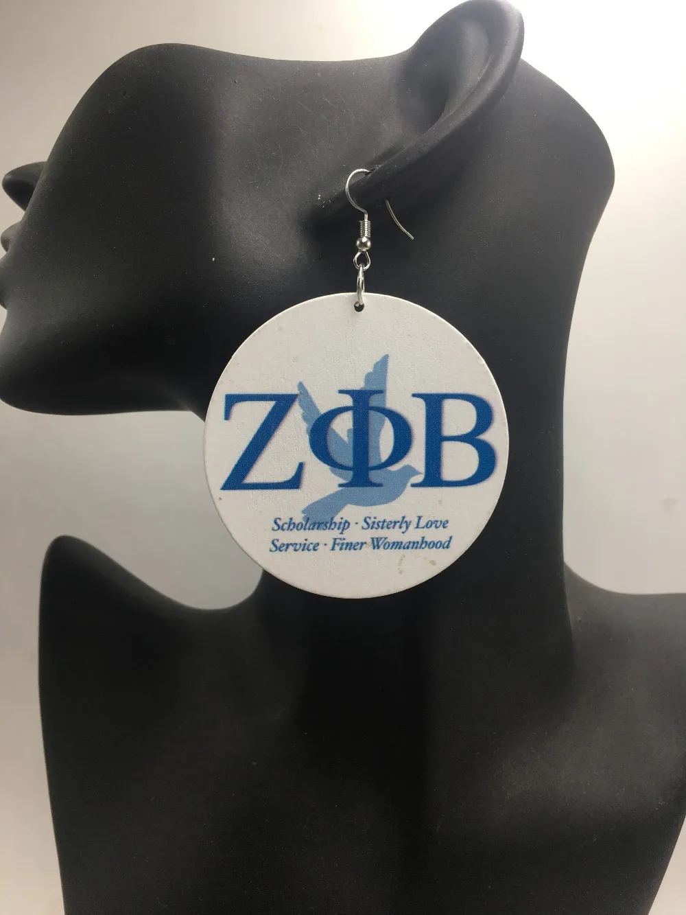 Бесплатная доставка! Серьги Zeta Phi Beta sorority|earrings free shipping|earrings earringearrings |
