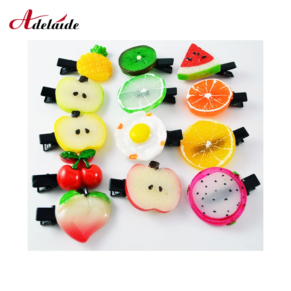 2 шт. заколка для волос в виде искусственных фруктов|Рождественские повязки| |