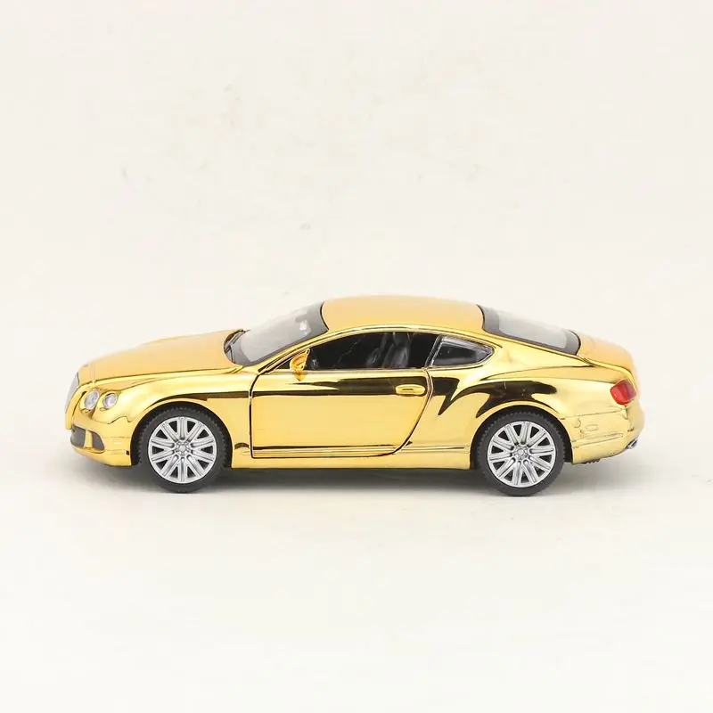 /литая под давлением игрушечная модель/1:32 Масштаб/Bentley Континентальный GT автомобиль/Вытяжка/звук и светильник/образовательная Коллекция/подарок