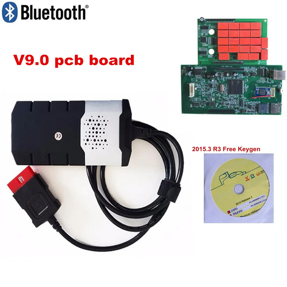 2019 новый для delphis vd ds150e cdp 2016. R0 последняя версия с bluetooth obd Автомобильный сканер