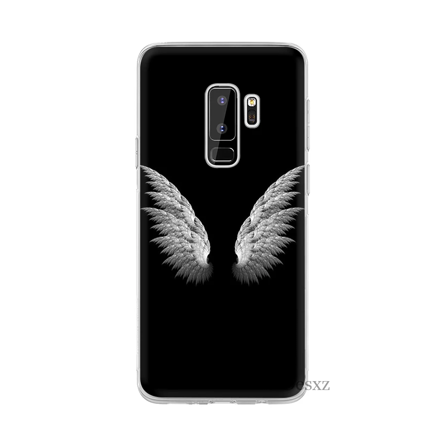 Чехол для мобильного телефона Desxz Angel Wings Жесткий ПК Samsung Galaxy J1 J2 J3 J5 Prime J6 J7 защитный