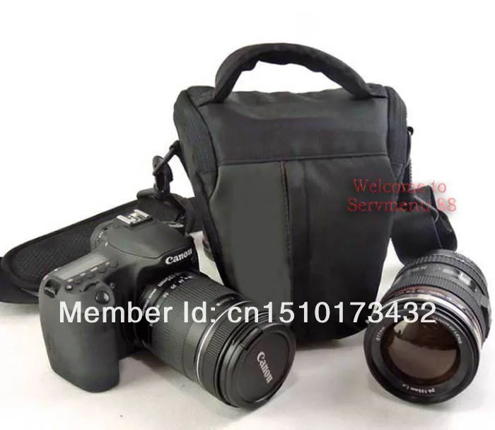 Россия бесплатная доставка 1 шт. фотоаппарат чехол мешок для Canon EOS 7D 5D 550D 1000D 600D Rebel