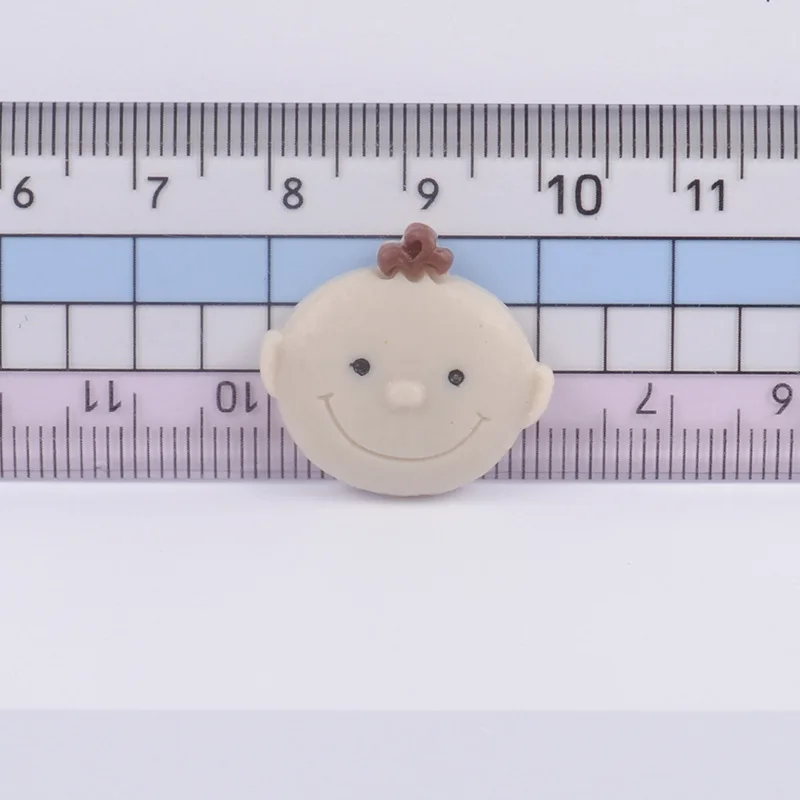 10 шт плоские резиновые кабошоны милые детские украшение душевой кабины DIY Скрапбукинг рукодельные украшения для волос лук аксессуары для телефонов