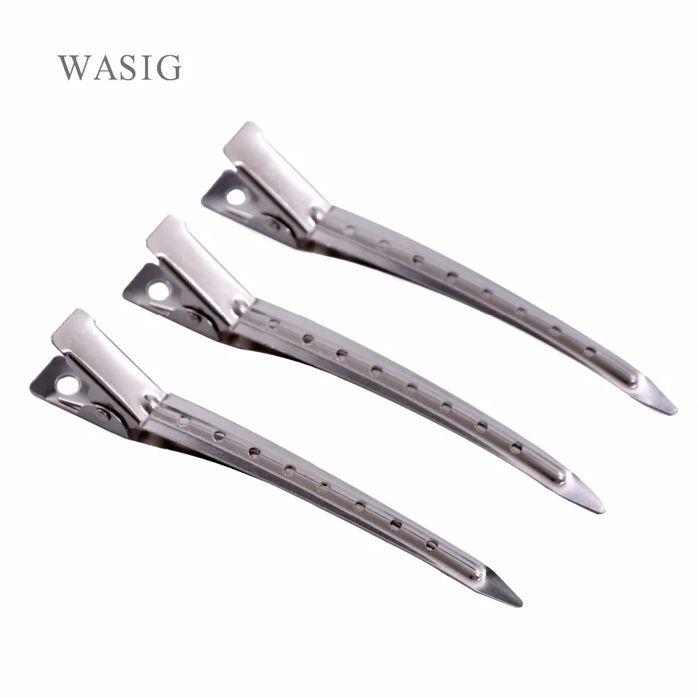

10pcs hair extension section snap wig clips 9.0cm