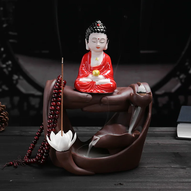 Духовая печь с фиолетовым песком Tathagata Guanyin сандаловая креативная домашняя