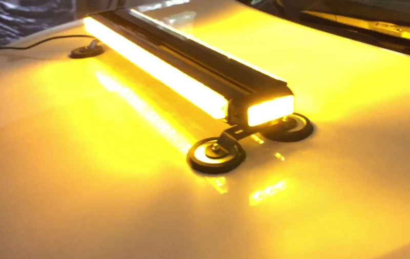 2" 54 Led Стробоскоп свет бар автомобиль крепление на крыше полиция Предупредительная сигнализация Янтарная вспышка маяка свет пожарный Аварийная сигнализация Предупредительная лампа