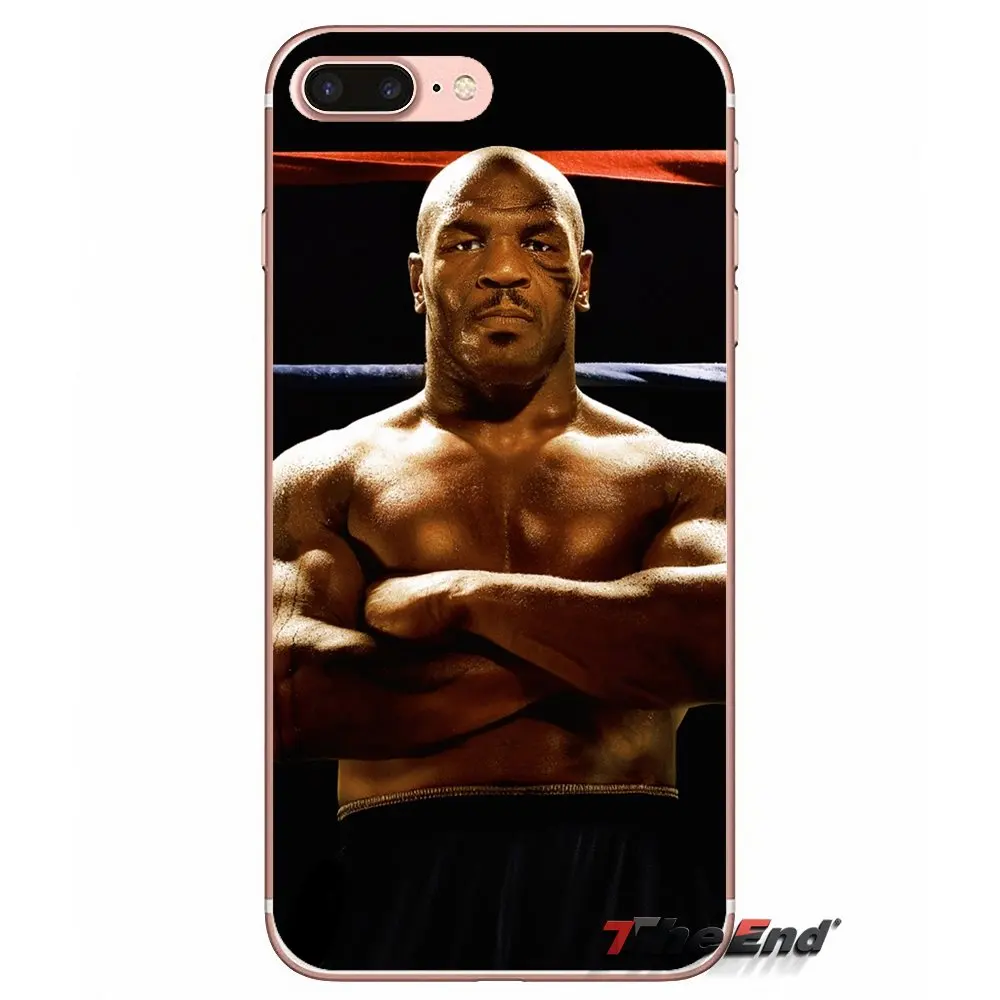 Бокс king удар Майка Тайсона для Apple IPhone X 4 4S 5 5S SE 5C 6 6s 7 8 плюс Plus прозрачный чехол из