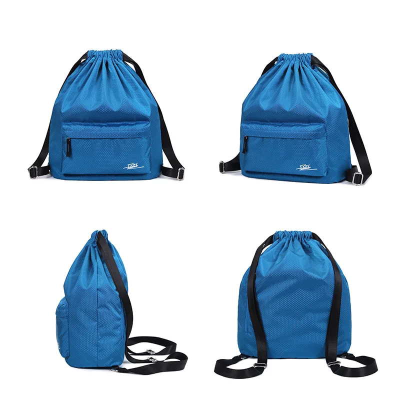 

Waterproof Gym Sport Bag Outdoor Training Bag Dry Wet Separation Travel Backpack Nylon Drawstring Multifunction Basketball Bag