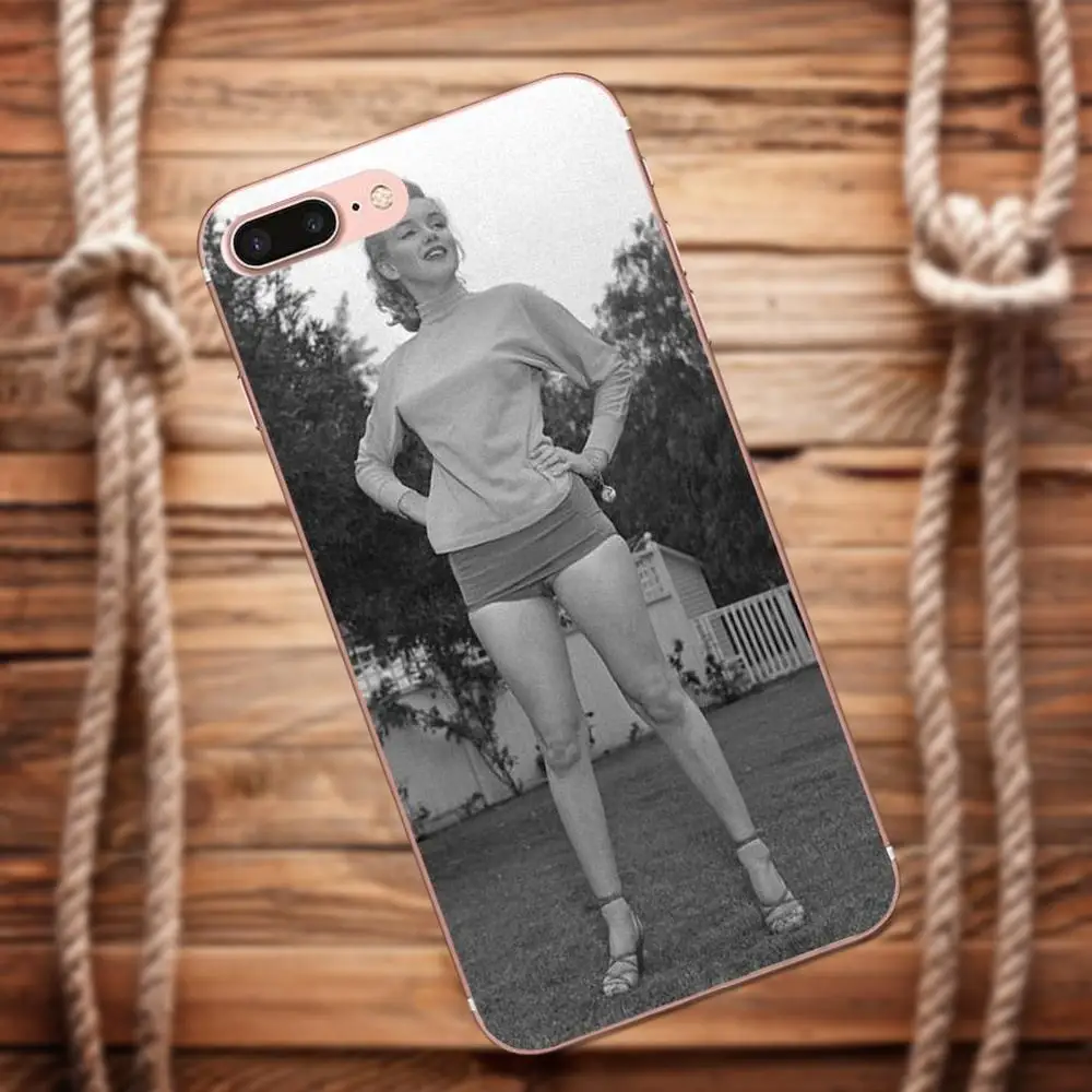 Vvcqod TPU Patterns Imperfect By Marilyn Monroe For Apple iPhone X 4 4S 5 5C 5S SE 6 6S 7 8 Plus Moto G G2 G3 | Мобильные телефоны