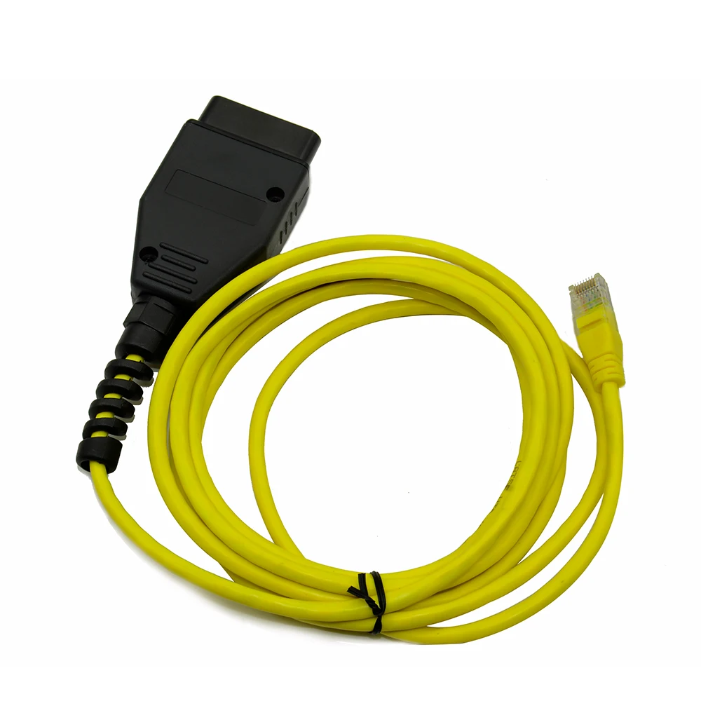 Бесплатная доставка E SYS кабель для передачи данных BMW ENET Ethernet к OBD интерфейсу ICOM
