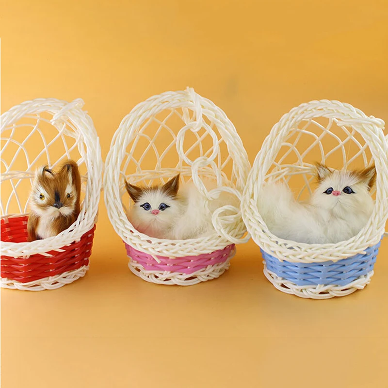 Милые плюшевые игрушки корзина для кукол супер милая мягкая нано-кукла отличный