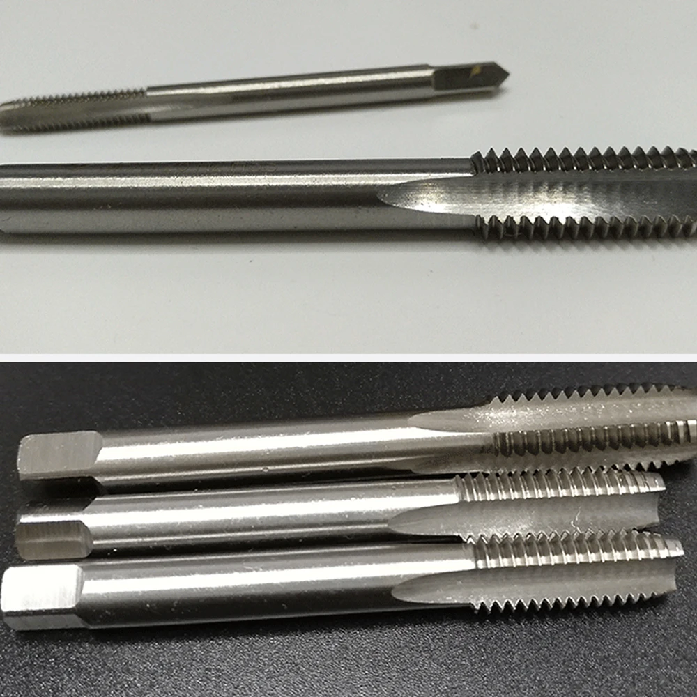 5 шт. Hss крепежный винт нитки метрической зажигания Нажмите винторезы 3 мм 4 6 8 M3-M8