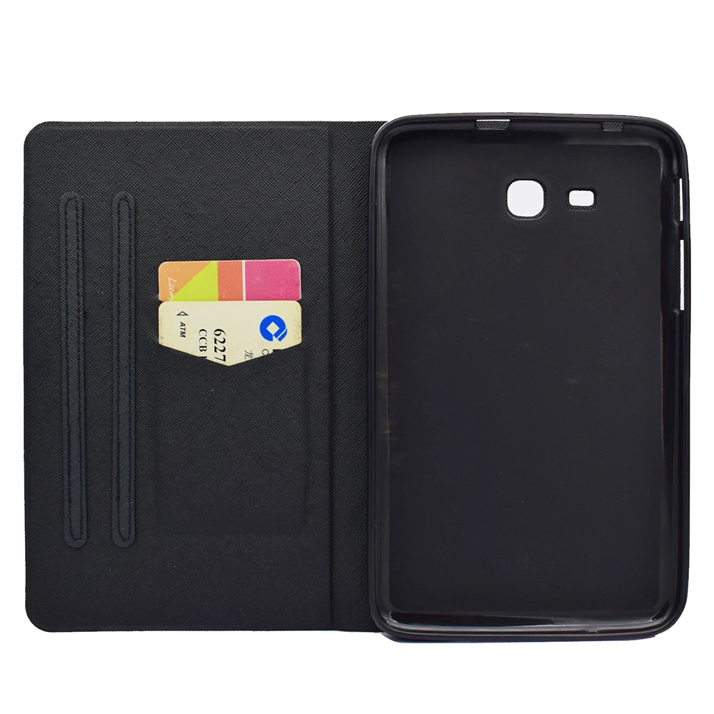 Чехол-подставка для Samsung Galaxy Tab 3 Lite " T110 T111 Tab E 7,0 дюймов T113 T116 SM-110 SM-T113 планшетный чехол для телефона кожного покрова