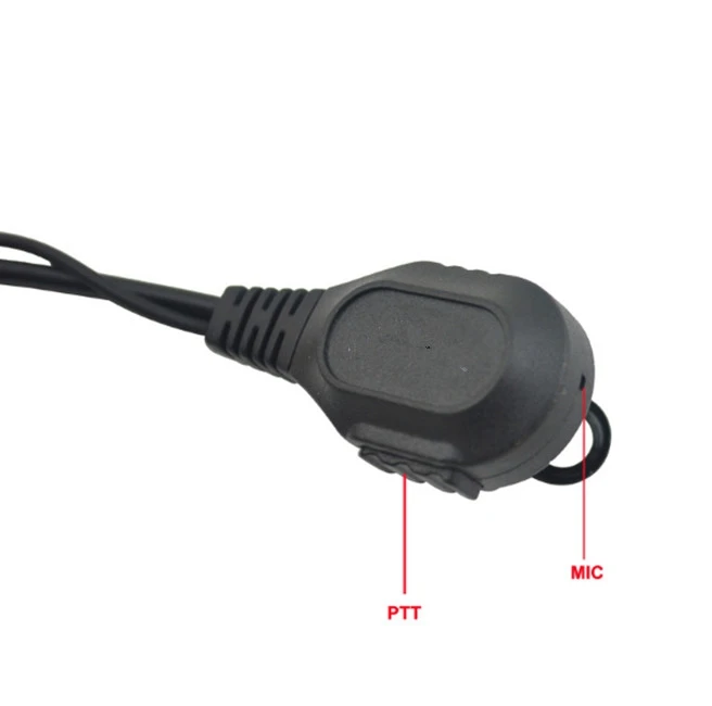 2021 Hot New long line PTT headphones for gp328 Plus gp338 Plus gp344 gp388 walkie talkie