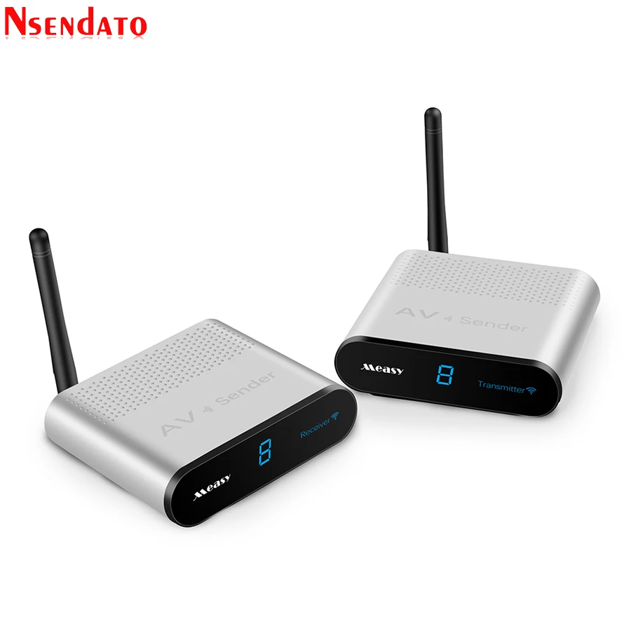 Measy AV240 2,4G беспроводной AV Передатчик приемник аудио видео SD TV AV сигнальный передатчик ресивер Проходная стена 400 м/футов
