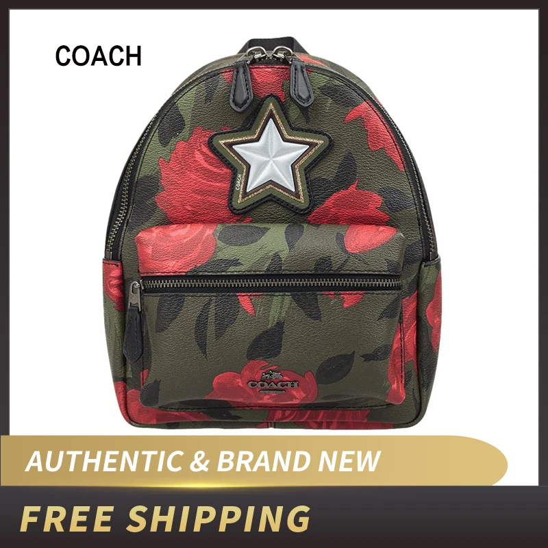 Coach женский кожаный мини-рюкзак Charlie F25869