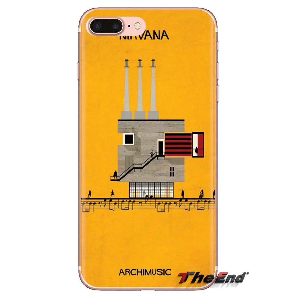 Для Xiaomi Redmi 4A S2 Note 3 3S 4 4X 5 Plus 6 7 6A Pro Pocophone F1 Nirvana Smiley Face Logo Music прозрачный мягкий чехол |