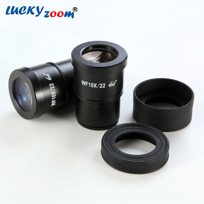 Бинокулярный тринокулярный микроскоп Luckyzoom Widefield WF10X/22 стерео с зумом окуляр