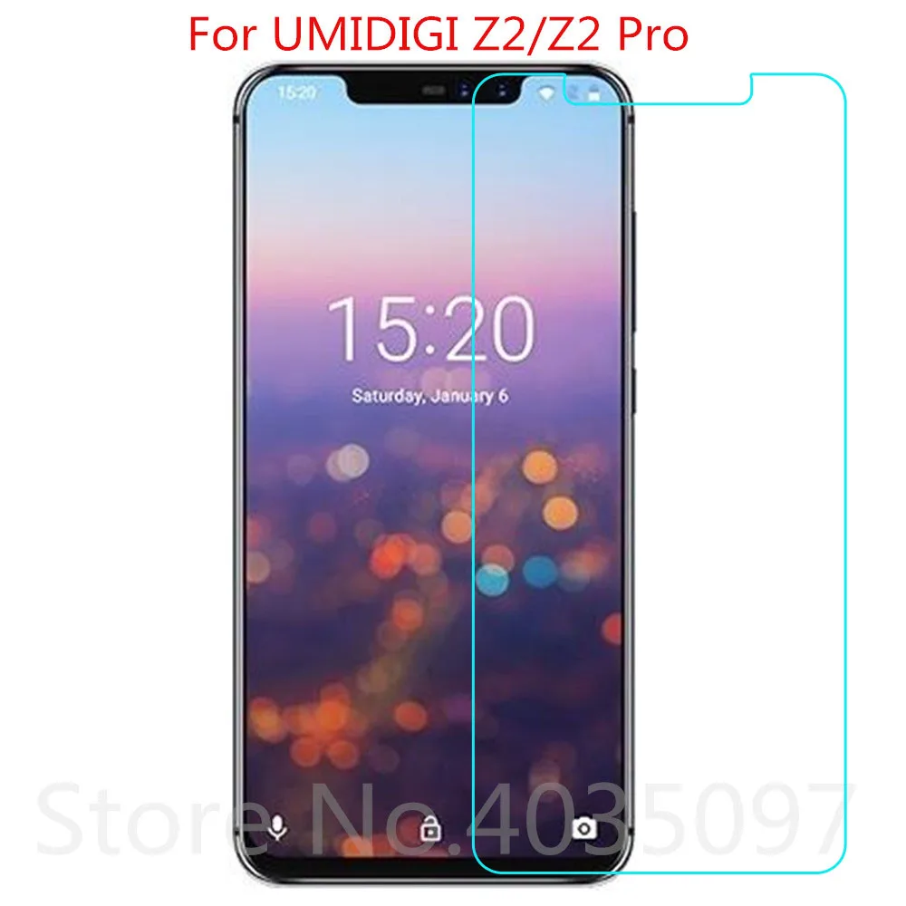 2.5D 9H закаленное стекло для UMIDIGI Z2 Pro на телефон защитная пленка экрана