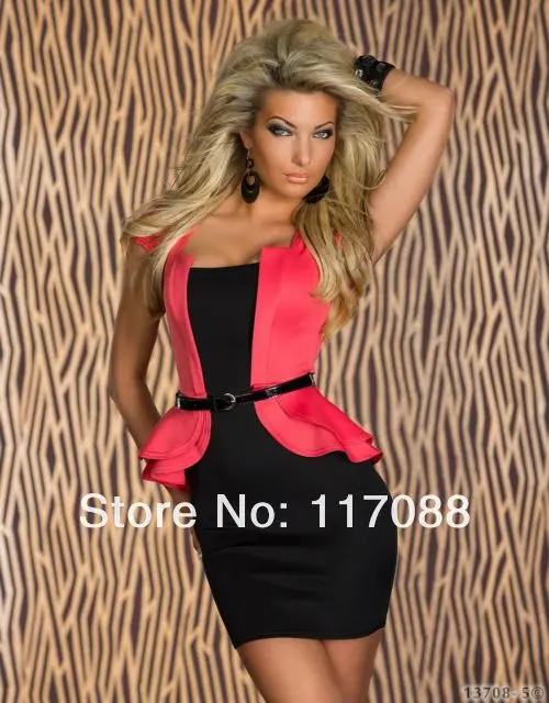 Новое поступление летнее женское платье ML17891 сексуальное без рукавов элегантное