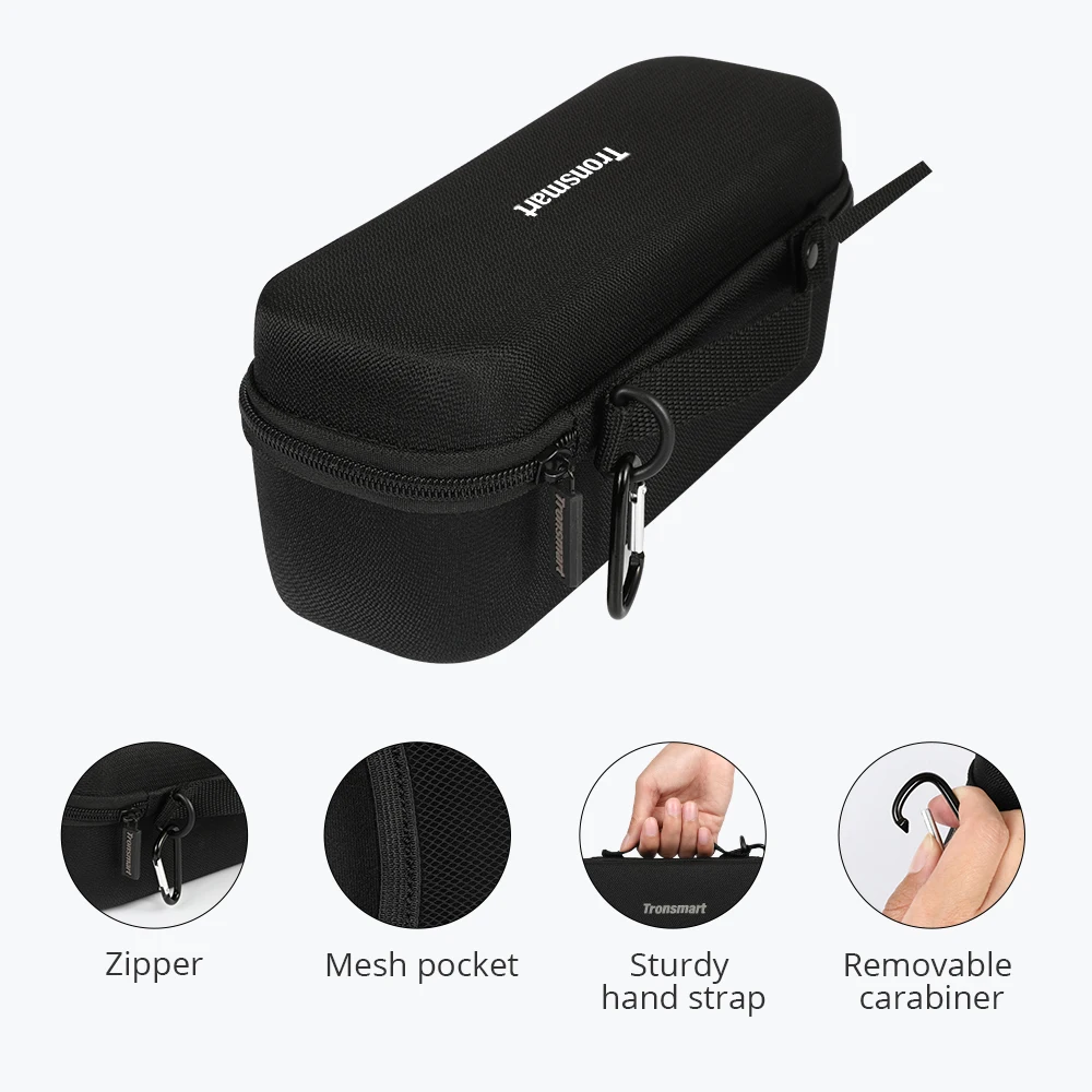Чехол для переноски Tronsmart Force, водонепроницаемый чехол с Bluetooth динамиком для Tronsmart Force, Force+ и T6 Plus, беспроводной динамик