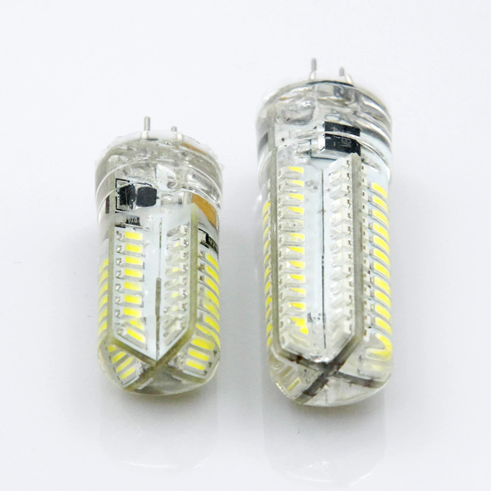 Светодиодная лампа G4 высокой мощности 3 Вт SMD2835 3014 AC 220 В сменный галогенный