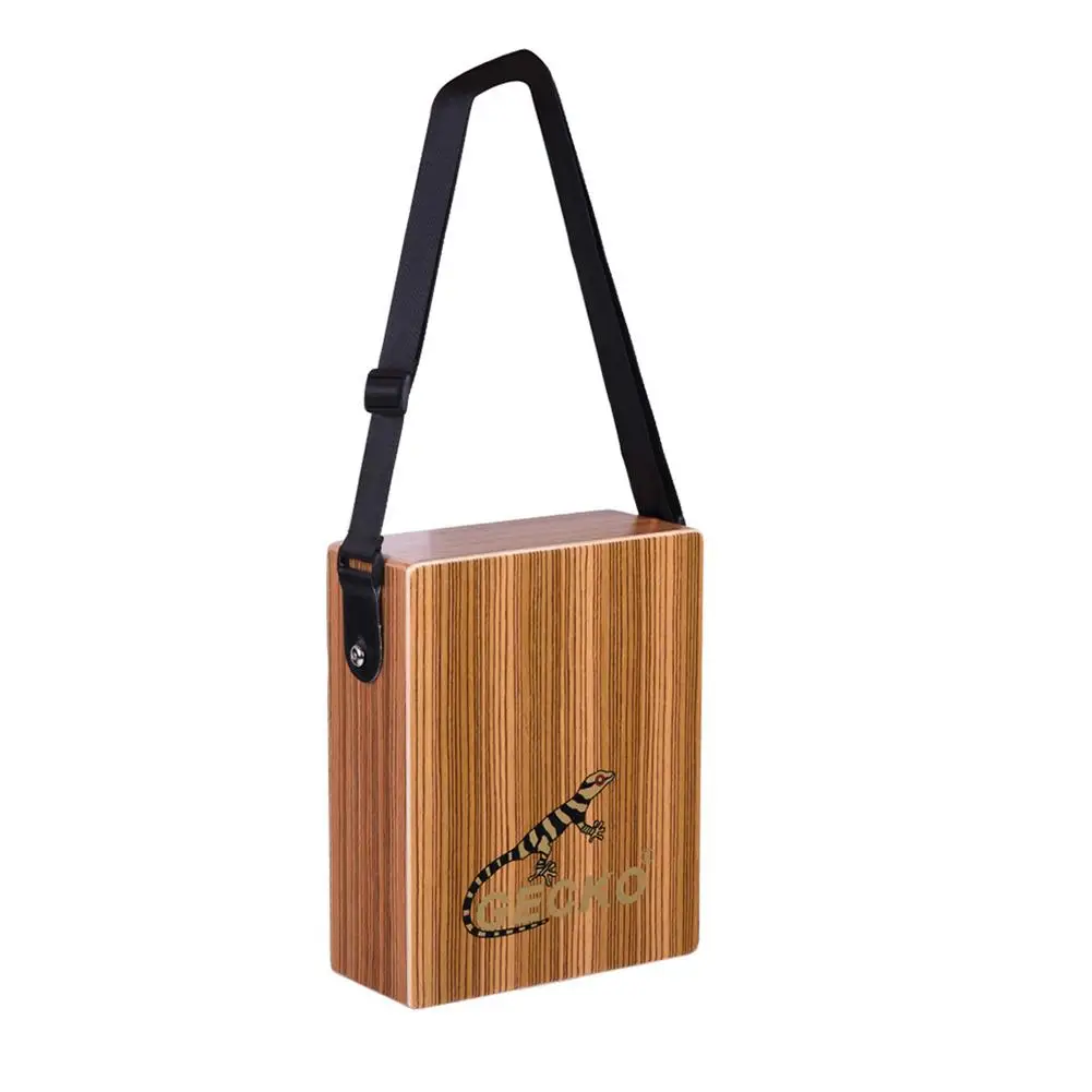 GECKO C-68Z Cajon барабан для путешествий барабан портативные деревянные ручные барабаны ударный инструмент с ремешком тюнинг гаечный ключ сумка для переноски
