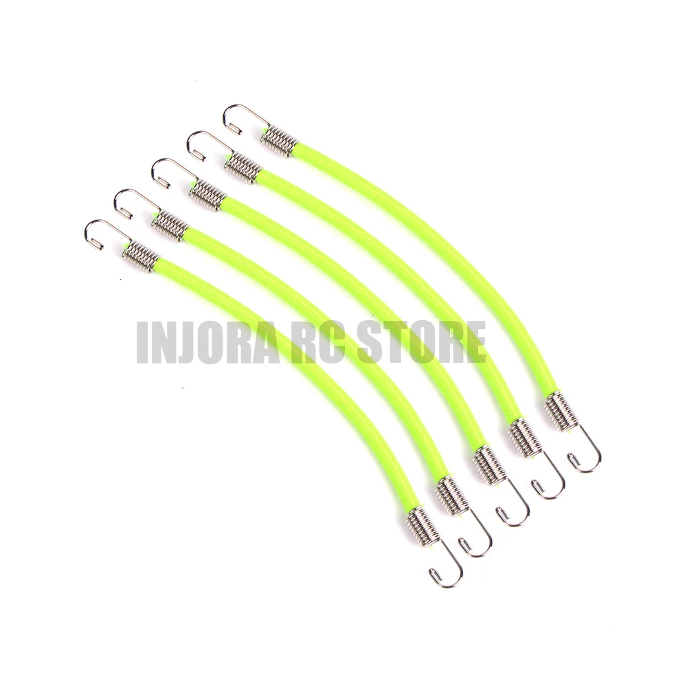 

5 шт. 10/20 см 1/10 RC Rock Crawler багажный шнур/Эластичный багажник на крышу для радиоуправляемого автомобиля Traxxas TRX-4 Axial SCX10 Tamiya CC01 D90