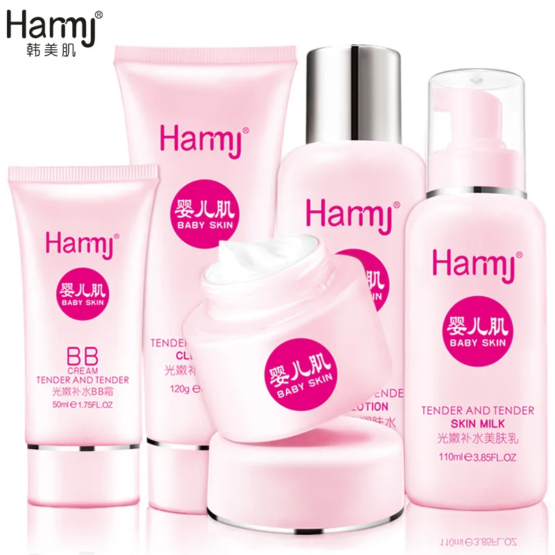 5 шт. набор для ухода за кожей лица от морщин и прыщей|care set|skin setskin care set |